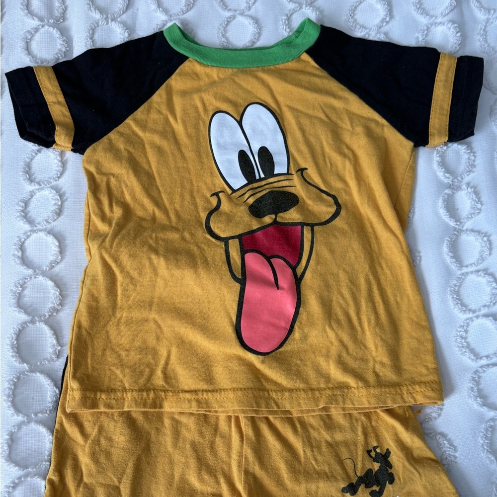 Disney Kids Matching Set - Yellow and Black